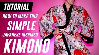 DIY Beautiful amp Easy Kimono [upl. by Ignatia]