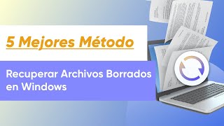 💻Cómo Recuperar Archivos Borrados en Windows 10 [upl. by Adaminah]