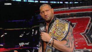 John Cena calls out WWE Champion Batista [upl. by Ojela]