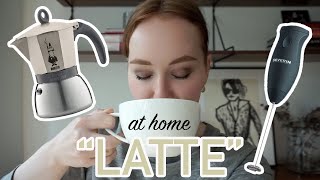 HOW TO MAKE A quotLATTEquot AT HOME moka pot  frother [upl. by Atila229]