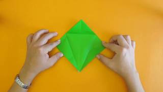 Como hacer una Grulla de Origami  Tutorial [upl. by Piderit]