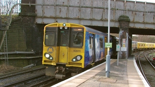 Half an Hour at 216  Birkenhead North Station 1022017  Class 507 508 terminus [upl. by Ennayt416]