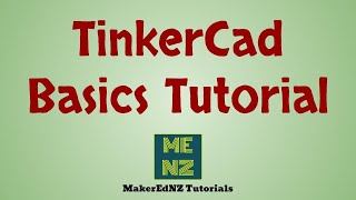 TinkerCad Basics Tutorial [upl. by Ahsienyt398]