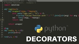 Python Decorators in 15 Minutes [upl. by Llehcam]