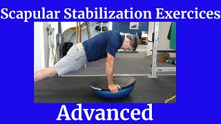 Scapular Stability Exercises Advanced [upl. by Iduj827]