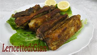 Costine di maiale speziate al forno  Spiced ribs in the oven  LericettediGian [upl. by Nyliram]