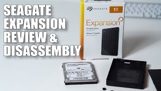 Seagate Expansion Portable Drive Review and Disassembly [upl. by Anikas]