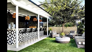 10 Simple Outdoor Bar Ideas For Your Backyard [upl. by Novihc]