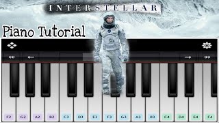 Interstellar Bgm Piano Tutorial  Hans zimmer  Piano Tutorial [upl. by Roy631]