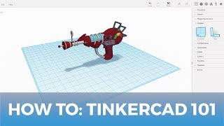 How To Use Tinkercad 3D Design Software 101 [upl. by Marcelline]