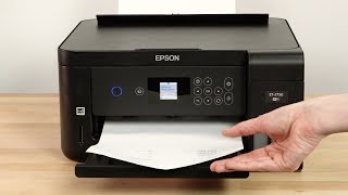 Epson WorkForce ET2750 Cleaning the Print Head [upl. by Minetta]