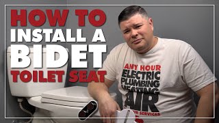 How to Install a Bidet Toilet Seat [upl. by Kenley730]