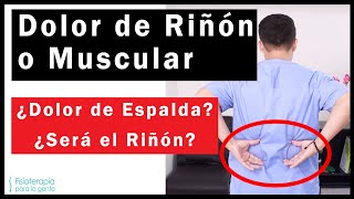 Dolor de Riñón o Muscular 😳 MÁS CLARO NI EL AGUA [upl. by Ariamo]