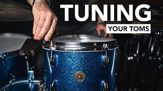 How To Tune Your Toms  Drum Lesson [upl. by Sarita179]