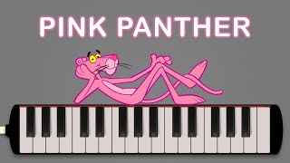 Pink Panther Theme Song  Melodica Academy Tutorials [upl. by Deeanne613]