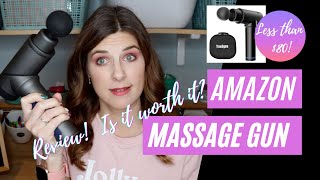 I bought an Amazon Massage Gun  Is it any good  Youdgee Massage Gun Review [upl. by Yttik]