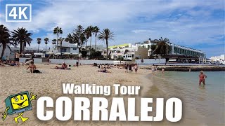 Corralejo  Fuerteventura  4K Walking Tour [upl. by Pacificia979]