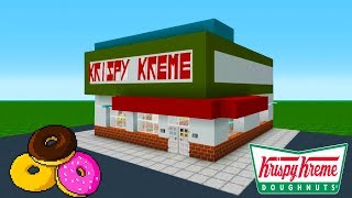 Minecraft Tutorial How To Make A Krispy Kreme Doughnuts 2019 City Tutorial [upl. by Lyle811]