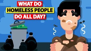 A Day In The Life of a Homeless Person [upl. by Ngo549]