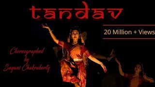 TANDAV  Choreography by Sayani Chakraborty Times music spiritual  Shankar Mahadevan [upl. by Steinman242]