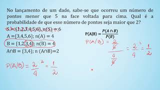 Probabilidade Condicional  Profª Camila Monteiro [upl. by Ayana]