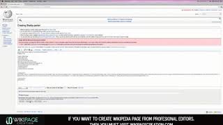 How to Create A Wikipedia Biography or Profile Page  Beginners Tutorial [upl. by Euqinimod]