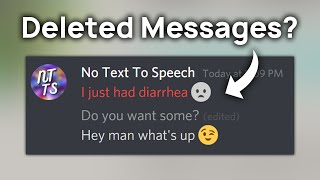 How to see DeletedEdited Discord Messages [upl. by Naval476]