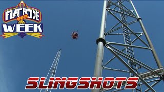 SlingShot Rides Information and History  Flat Ride of the Week 32 [upl. by Pope]