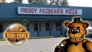 FREDDY FAZBEARS Pizza Place real or fake [upl. by Ailedua451]