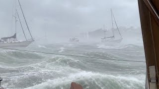 Boat Technician Films Storm At Cape Cod [upl. by Triny]