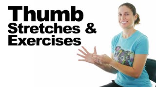 7 Thumb Joint CMC Stretches amp Exercises [upl. by Naraj]