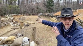 Civil War Forts at Petersburg National Battlefield Petersburg Video Tour [upl. by Toiboid]