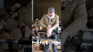 Turning Oak Wood into Cookies and a Serving Platter shorts wood woodworking [upl. by Pollock]