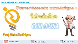 Les convertisseurs CAN et CNA  Introduction sur les CAN et CNA [upl. by Natloz]