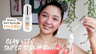 Olay Niacinamide  Vitamin C Super Serum 1st Impression Review [upl. by Marline179]