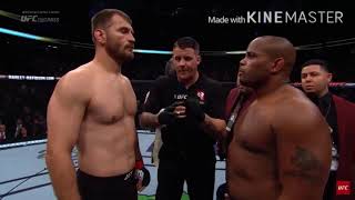 Daniel Cormier VS Stripe Miocic 1 Best Highlights [upl. by Dardani822]