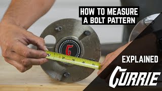 HOW TO MEASURE A BOLT PATTERN  EXPLAINED [upl. by Araeic]