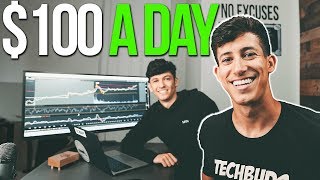 HOW TO MAKE 100 A DAY AS A BEGINNER INVESTOR [upl. by Stacy377]