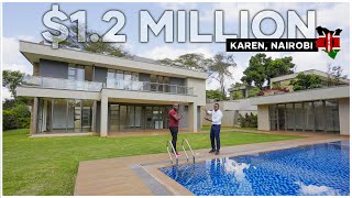 Incredible 1200000 Glass TownHouse in Karen Nairobi [upl. by Filippa]