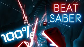 Beat Saber EXPERT 100 Bills PERFECT 100 Combo [upl. by Yras]