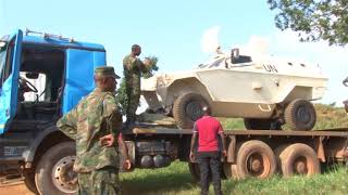 Rwanda Defence Force Deploys mechanised Infantry Battalion to UNMISS [upl. by Akimas428]