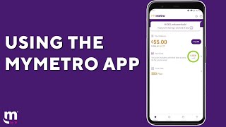 How to Use the myMetro App  Metro By TMobile [upl. by Alyosha]