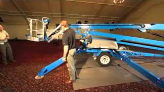 Product Review GenieTZ50 TrailerMounted Aerial Lift Part 3 [upl. by Aldwin]