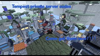 New Tempest private server codes [upl. by Nariko21]