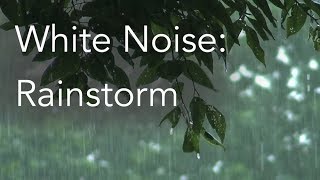 Rainstorm Sounds for Relaxing Focus or Deep Sleep  Nature White Noise  8 Hour Video [upl. by Lebasy104]