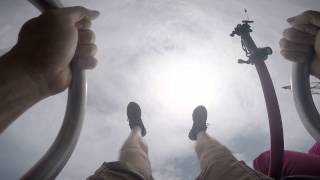 Slingshot ride at Myrtle Beach GoPro POV [upl. by Amsa]