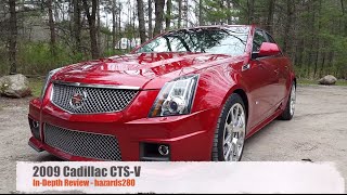 Review 2009 Cadillac CTSV [upl. by Oirevas]