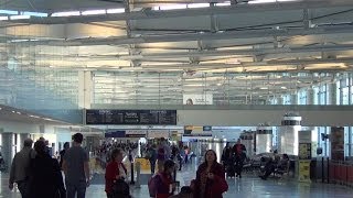 A Video Tour of Newark International Airport EWR Terminal C [upl. by Enael697]