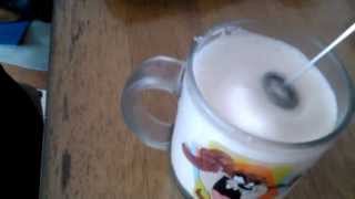 Aerolatte Review Frothing Cold Milk In Under 1 Minute [upl. by Gimble]