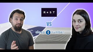 Sleep Number i10 vs ReST Performance mattress review [upl. by Konstantine887]